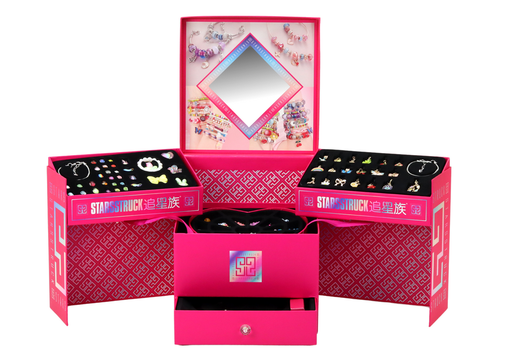 Papuošalų gaminimo rinkinys skrynelėje 1267 el.