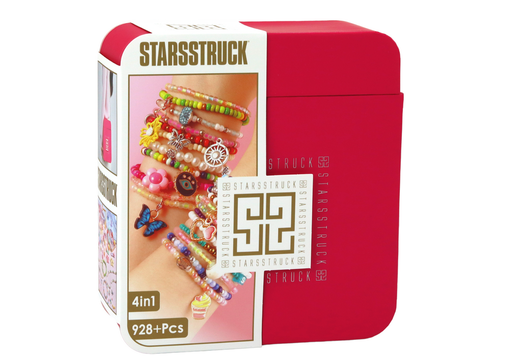 Kūrybinis papuošalų kūrimo rinkinys skrynelėje