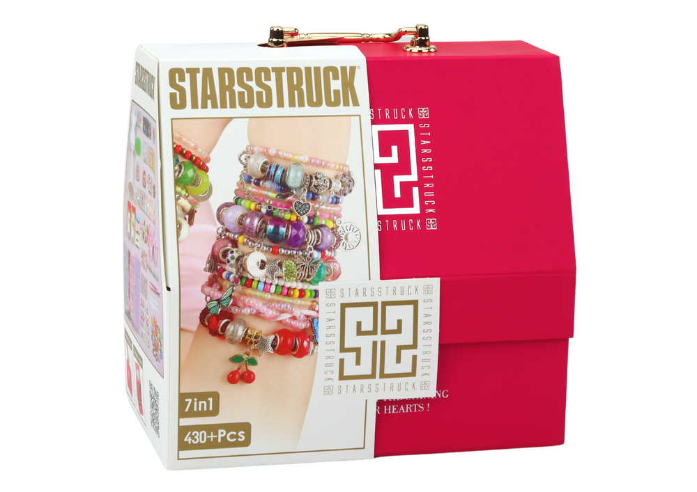 Kūrybinis rinkinys papuošalams kurti lagaminėlyje