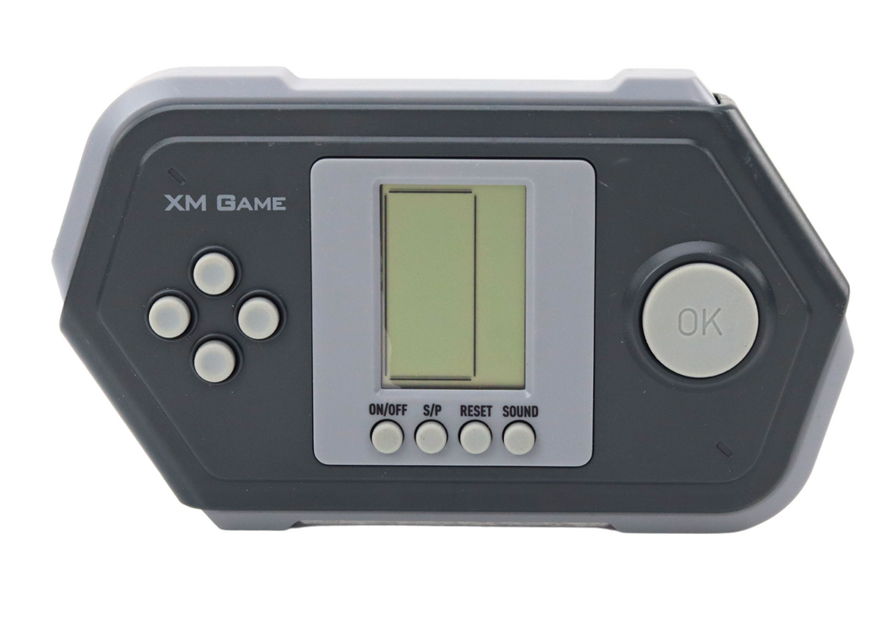 Elektroninis konsolinis žaidimas „Tetris“, pilkas