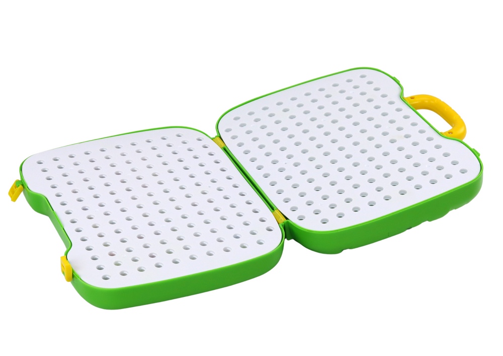 Stalas lagaminas su konstruktoriumi, dinozauras 249 el.