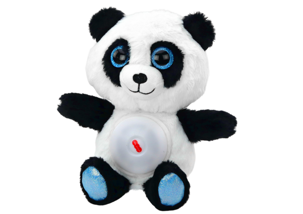 Naktinė lempa meškiukas panda 30 cm