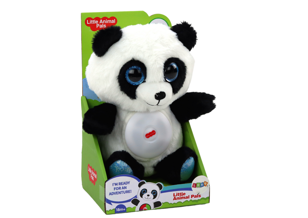 Naktinė lempa meškiukas panda 30 cm