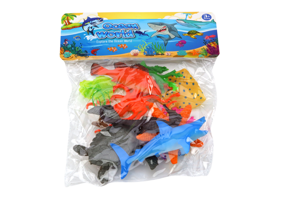 Jūros gyvūnų figūrėlių rinkinys  7 el.