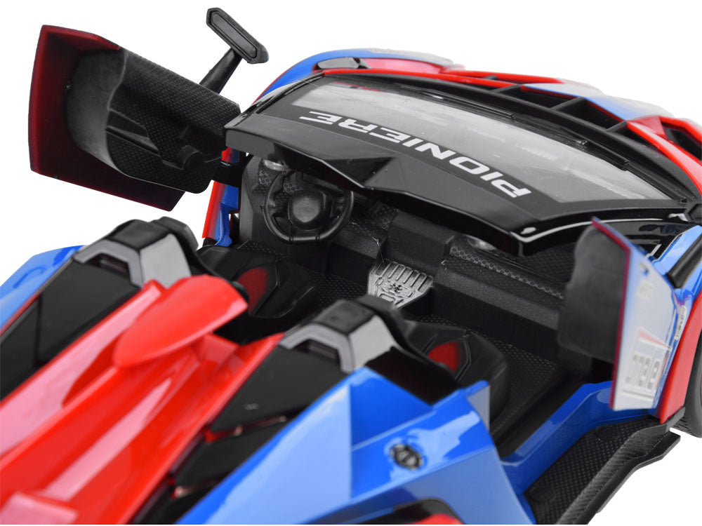 Radijo bangomis valdomas sportinis automobilis