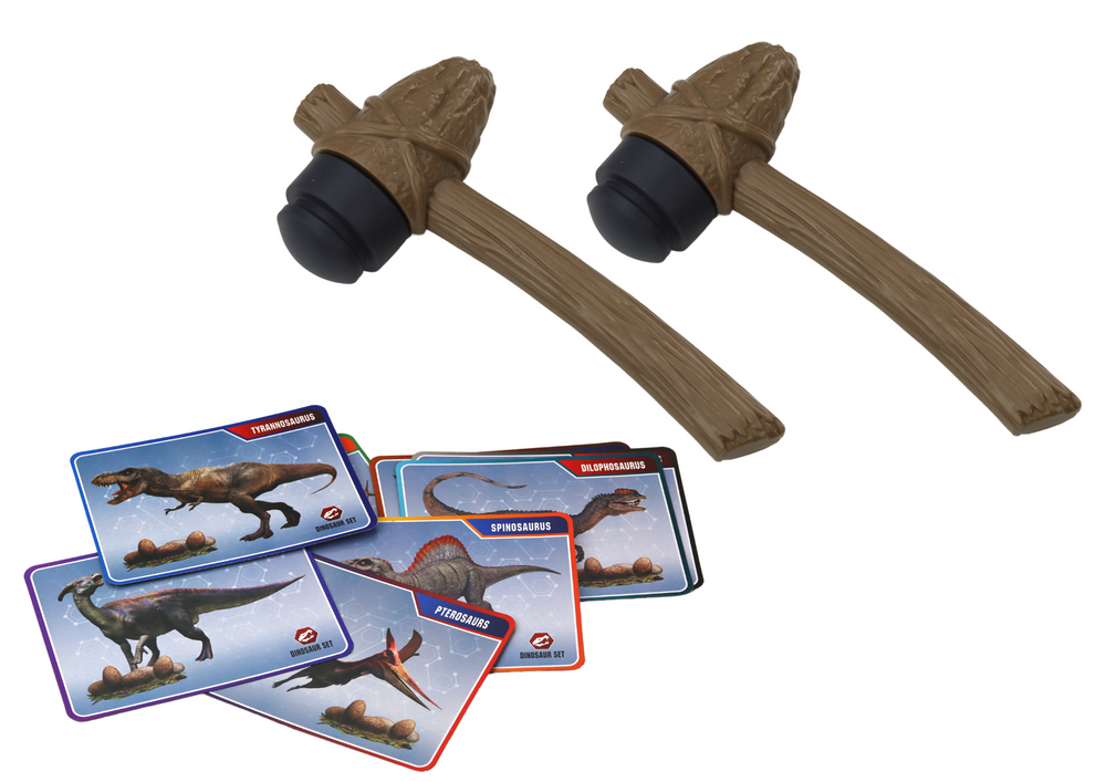 Arkadinis stalo žaidimas „Pagauk dinozaurą“