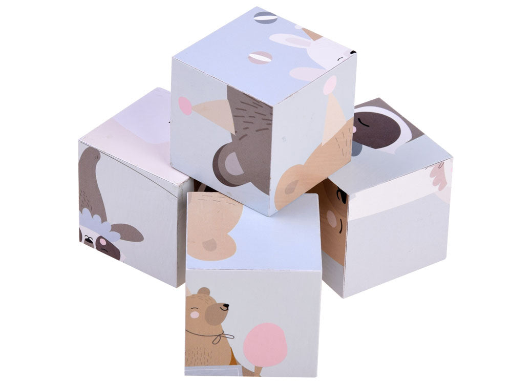 Dėlionė iš medinių kaladėlių