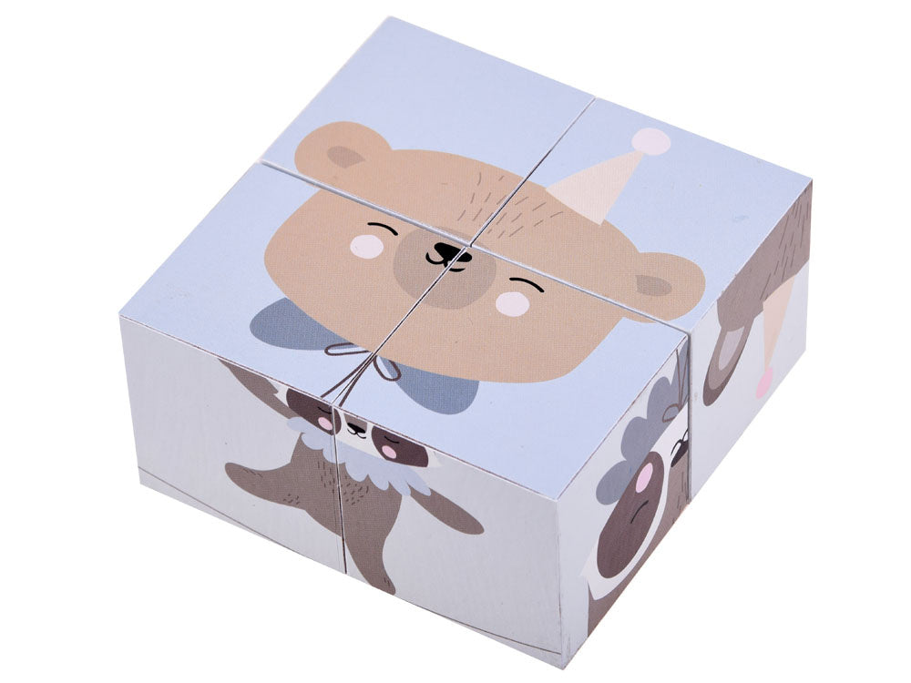 Dėlionė iš medinių kaladėlių