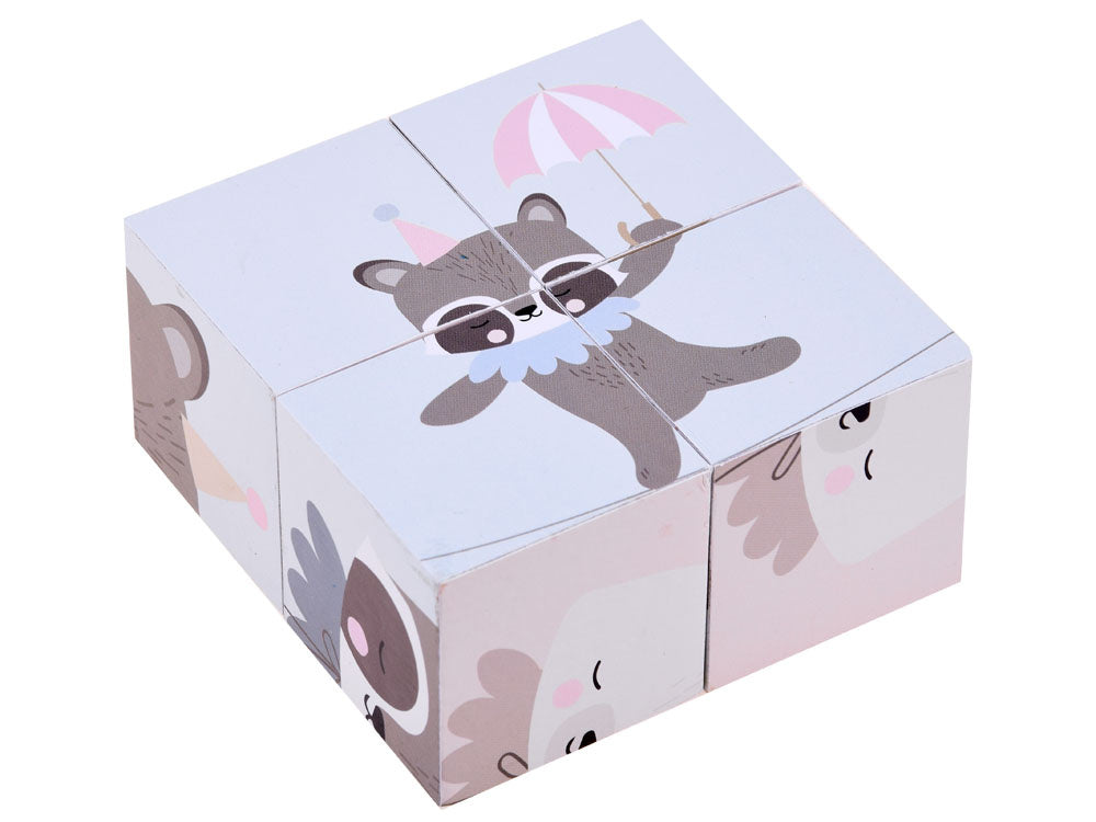 Dėlionė iš medinių kaladėlių