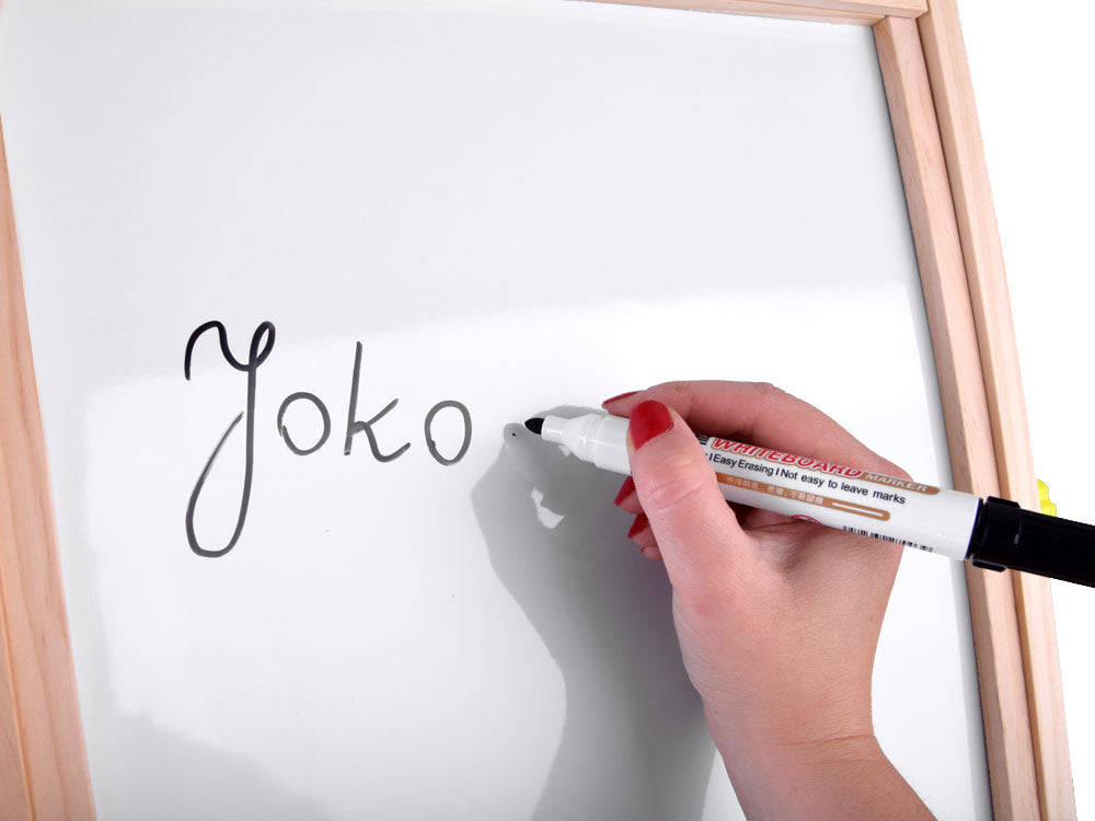 Medinė rašomoji lenta 3in1 su priedais