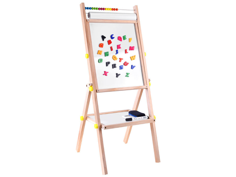 Medinė rašomoji lenta 3in1 su priedais