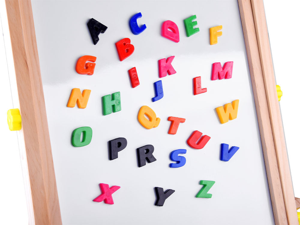 Medinė rašomoji lenta 3in1 su priedais