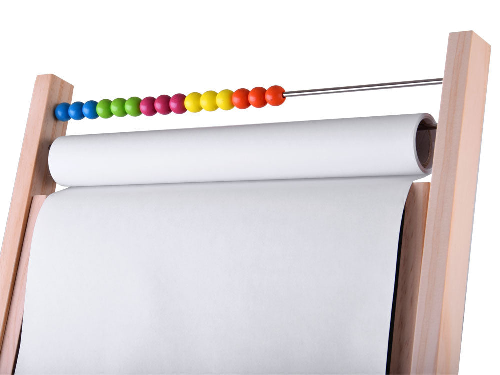 Medinė rašomoji lenta 3in1 su priedais