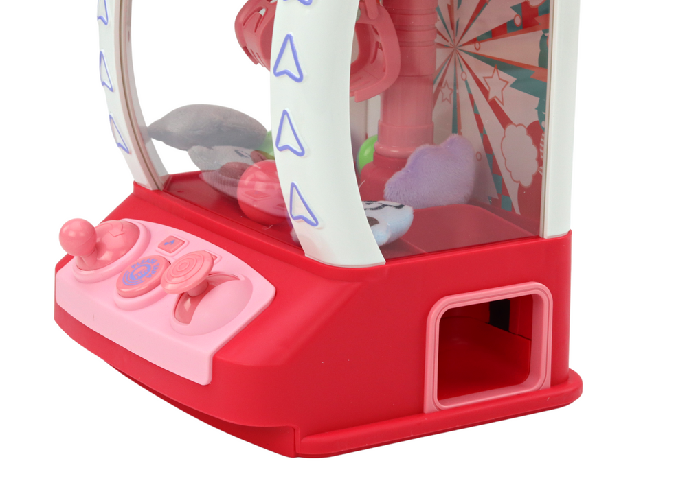 Žaislinis prizų gaudymo automatas, rožinė