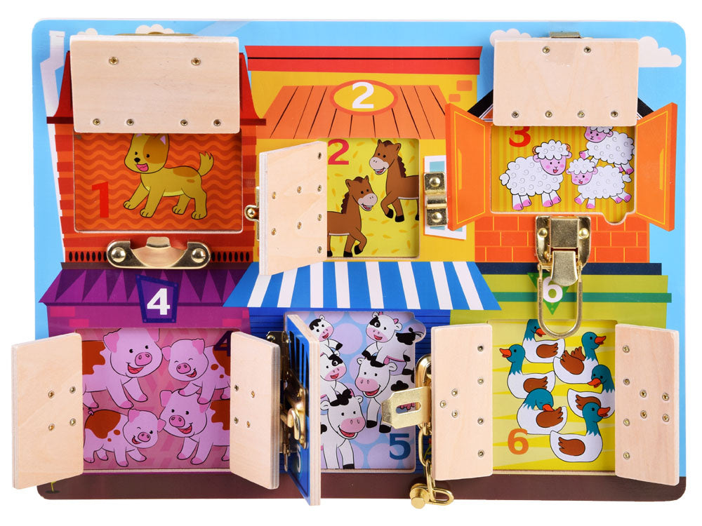 Medinė manipuliacinė lenta