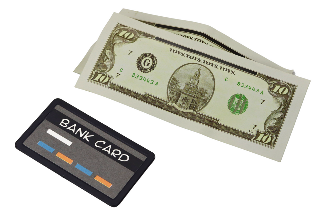 Žaislinis bankomatas taupyklė, auksinė