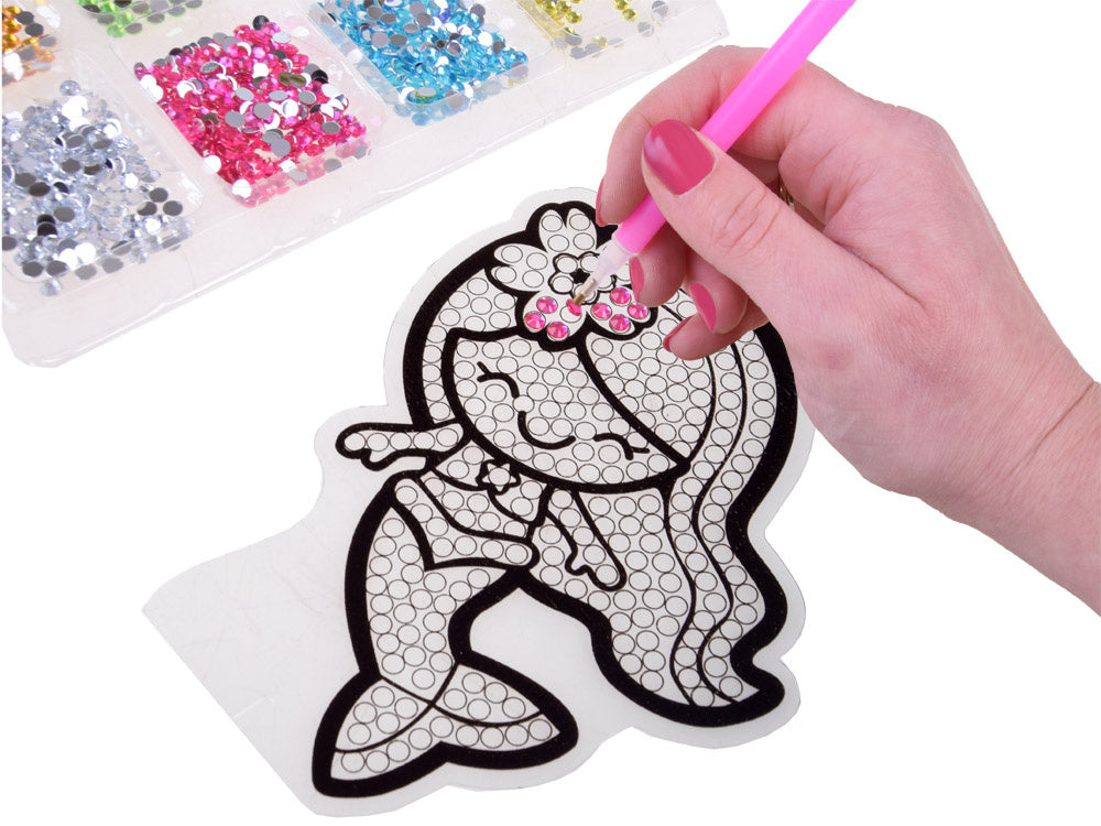 Kūrybinis rinkinys deimantinė mozaika, jūros pasaulis