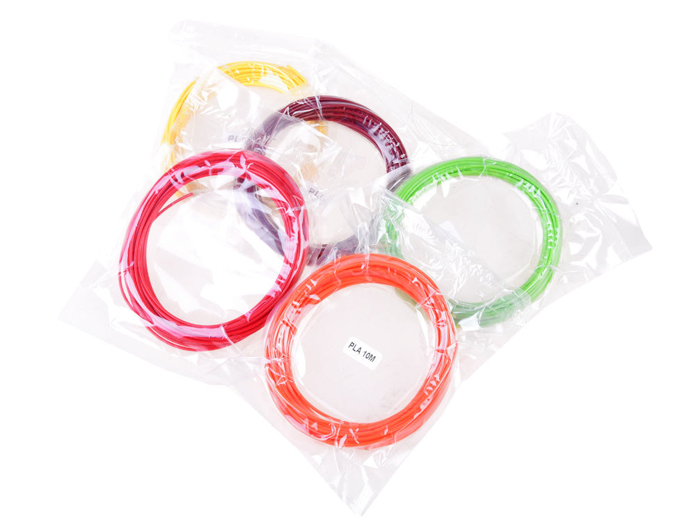 3D rašiklių užpildų rinkinys 5 spalvos