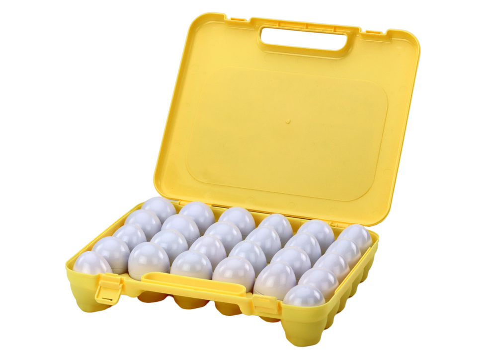 Edukacinė kiaušinių dėlionė lagamine