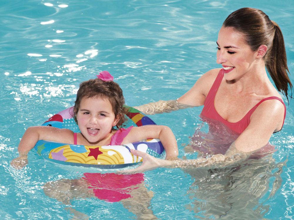 Pripučiamas plaukimo ratas vaikams delfinas 51cm, Bestway