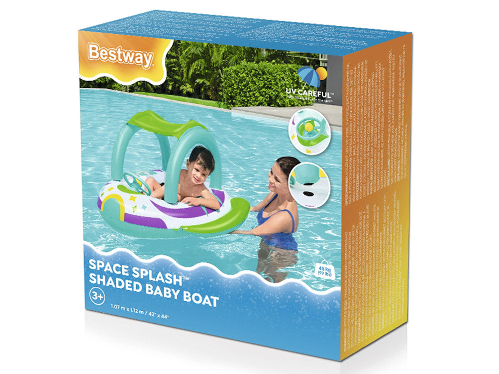 Pripučiama valtis su stogeliu vaikams, Bestway