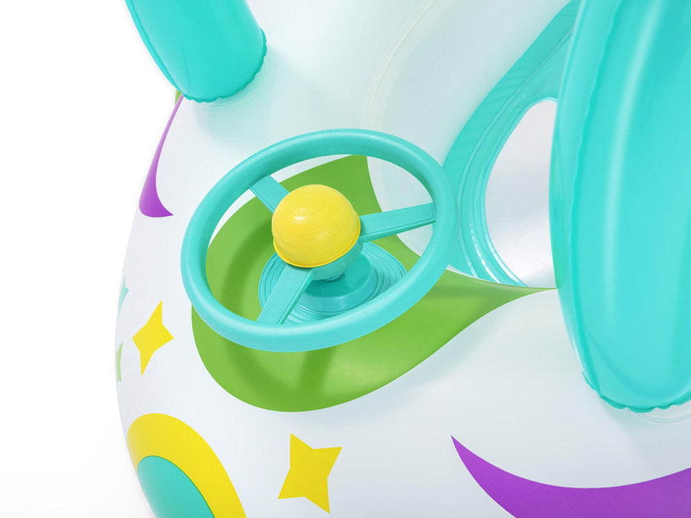 Pripučiama valtis su stogeliu vaikams, Bestway