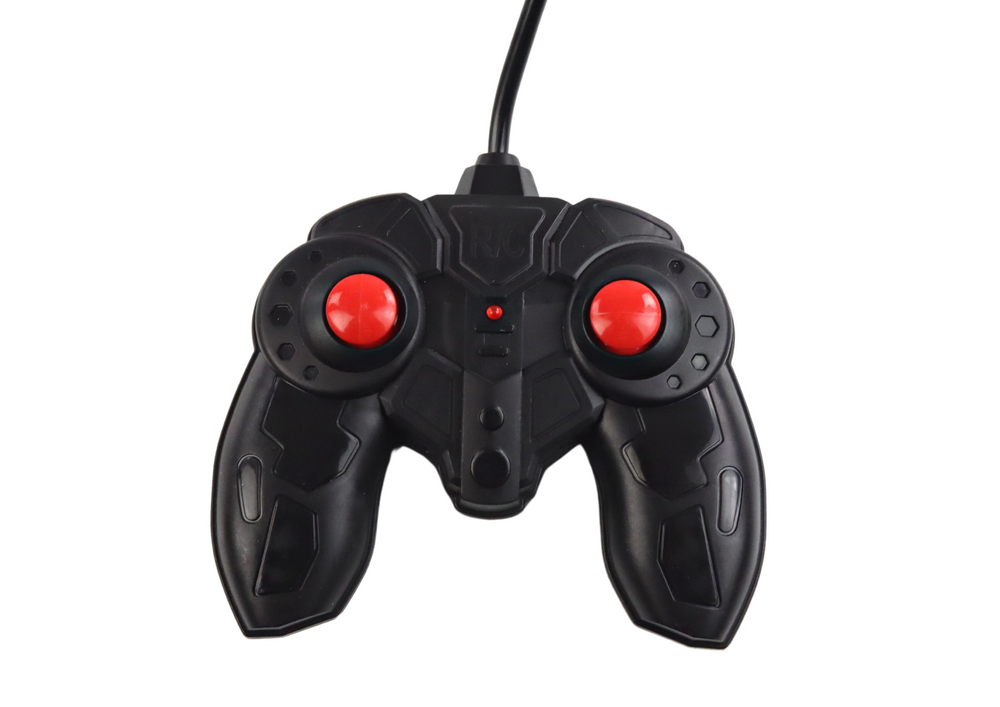 Nuotoliniu būdu valdomas sportinis policijos automobilis su šviesomis