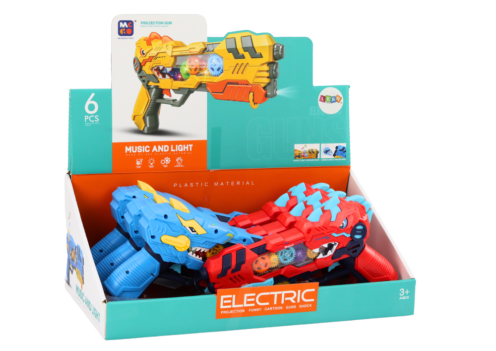 Šautuvas projektorius, dinozauras