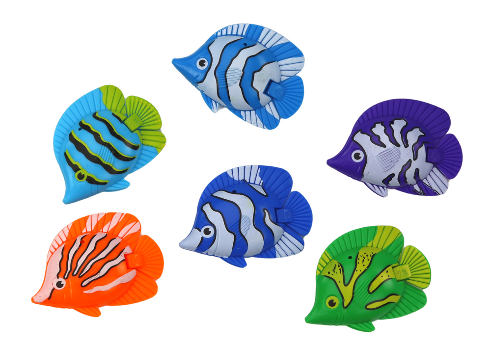 Vonios žaislas žuvų gaudymo krepšys, mėlynas