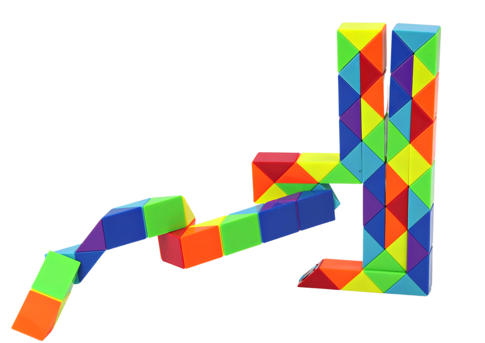 Edukaciniai blokeliai gyvatė 72 el.