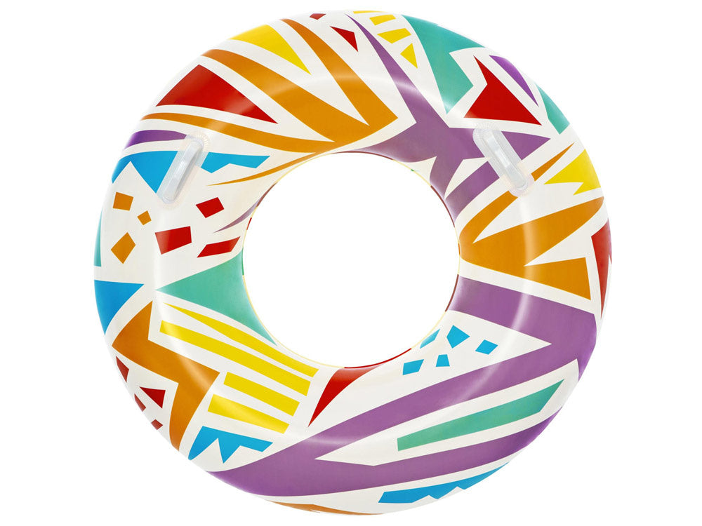 Pripučiamas plaukimo ratas 107cm, geltonas, Bestway