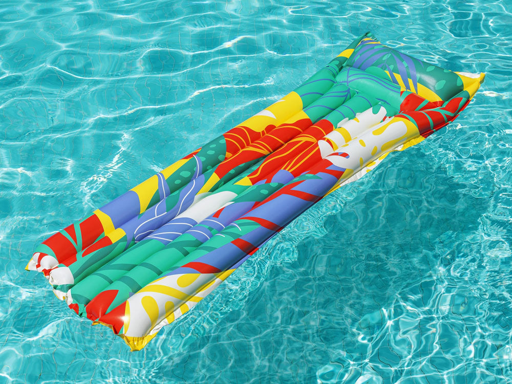 Spalvingas pripučiamas čiužinys 183x69 Bestway, žalia