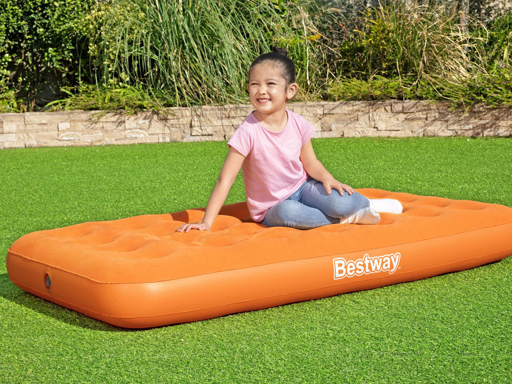 Pripučiamas čiužinys vaikams 183 cm x 69 cm Bestway, oranžinis