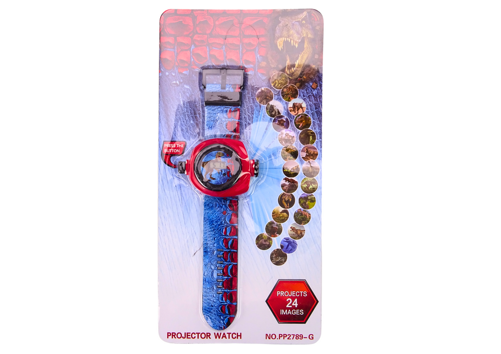 Elektroninis laikrodis su dinozaurų projektoriumi 24 skaidrės