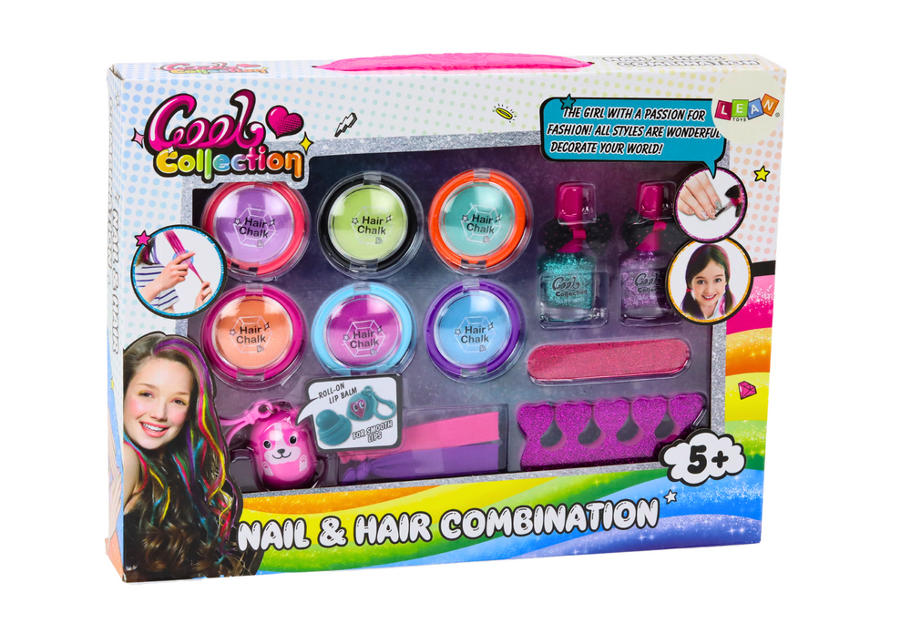 Makiažo ir nagų modeliavimo rinkinys vaikams