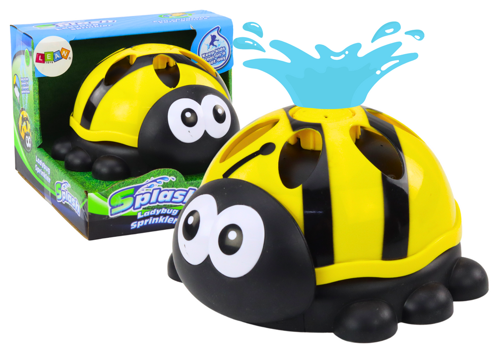 Vandens fontanas vaikams „Boružėlė“, geltona