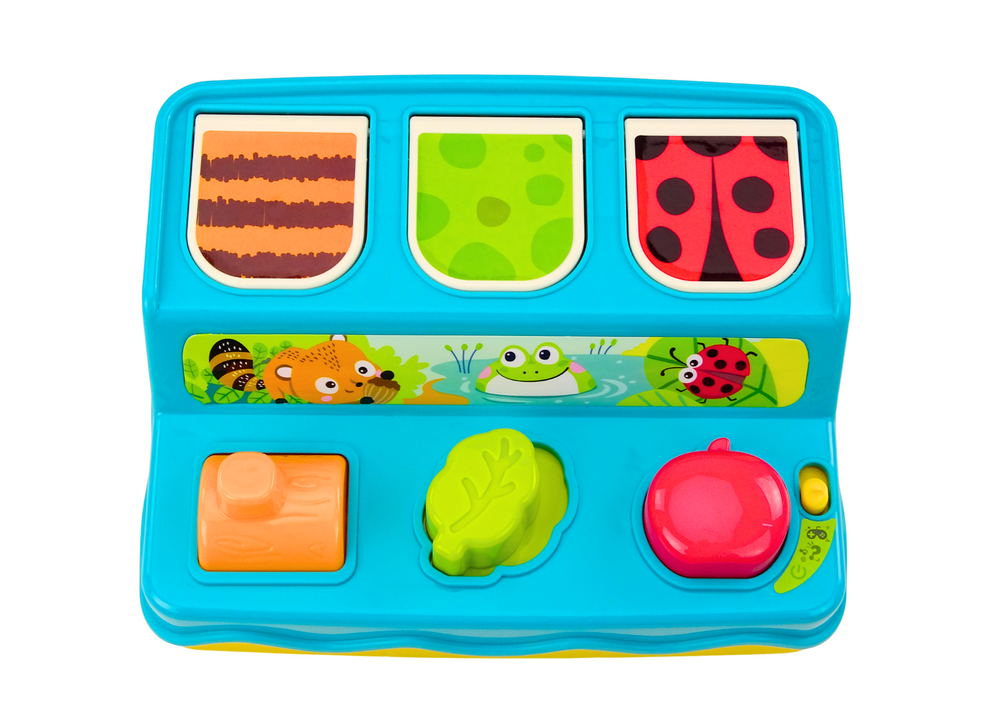 Interaktyvus iššokantis gyvūnų žaidimas