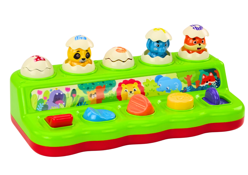Edukacinis panelinis žaislas vaikams su garso ir šviesos efektais