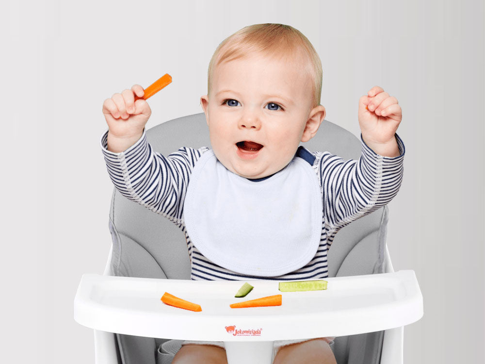 Vaikiška maitinimo kėdė 6in1, pilka