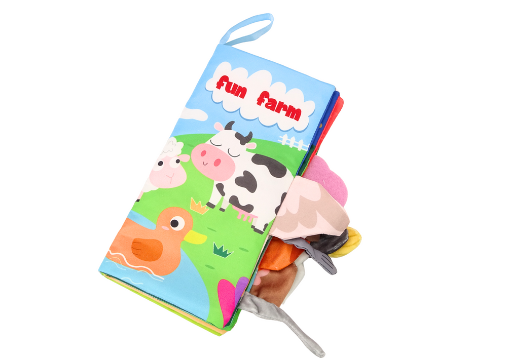 Minkšta mokomoji knygelė apie gyvūnus