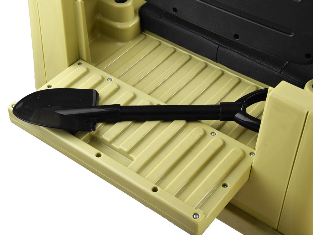 Vienvietis elektromobilis vaikams Willy, juodas