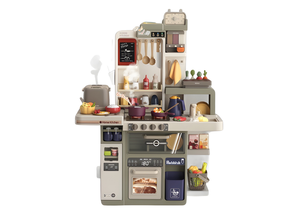 Vaikiška virtuvėlė su garso ir šviesos efektais, 88 el.
