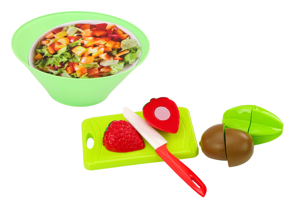 Žaislinis vaisių pjaustymo rinkinys 25 el.