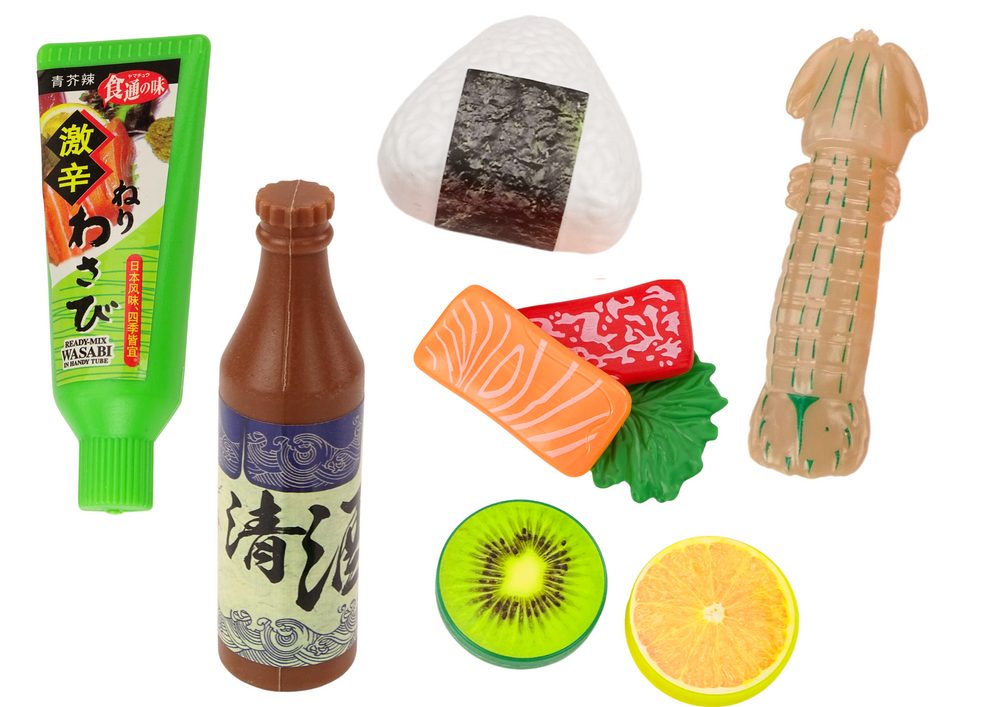 Žaislinis suši rinkinys su priedais 22 vnt.