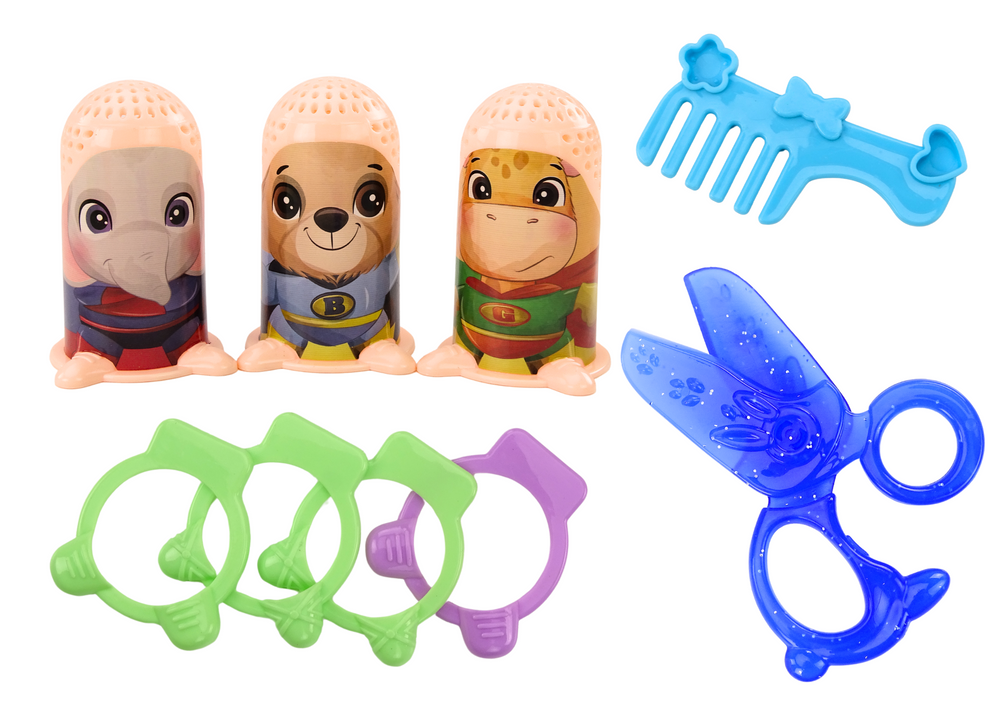 Žaislinis kirpėjo rinkinys su plastilinu priedais, Creative Ciastolina