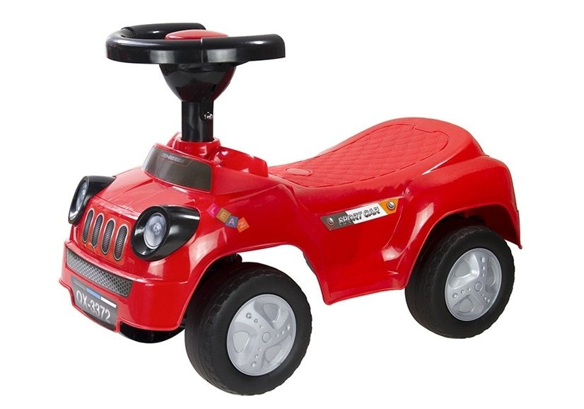 Paspiriama mašinėlė, raudona