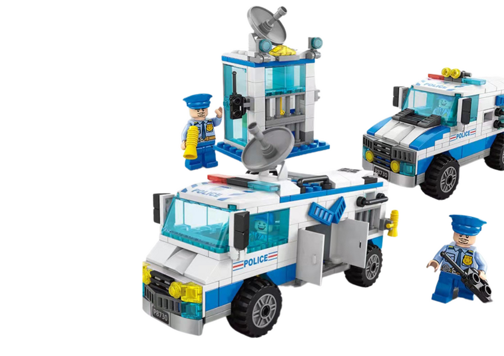 Konstruktorius „Policijos automobilis su nuovada“ 271 el.