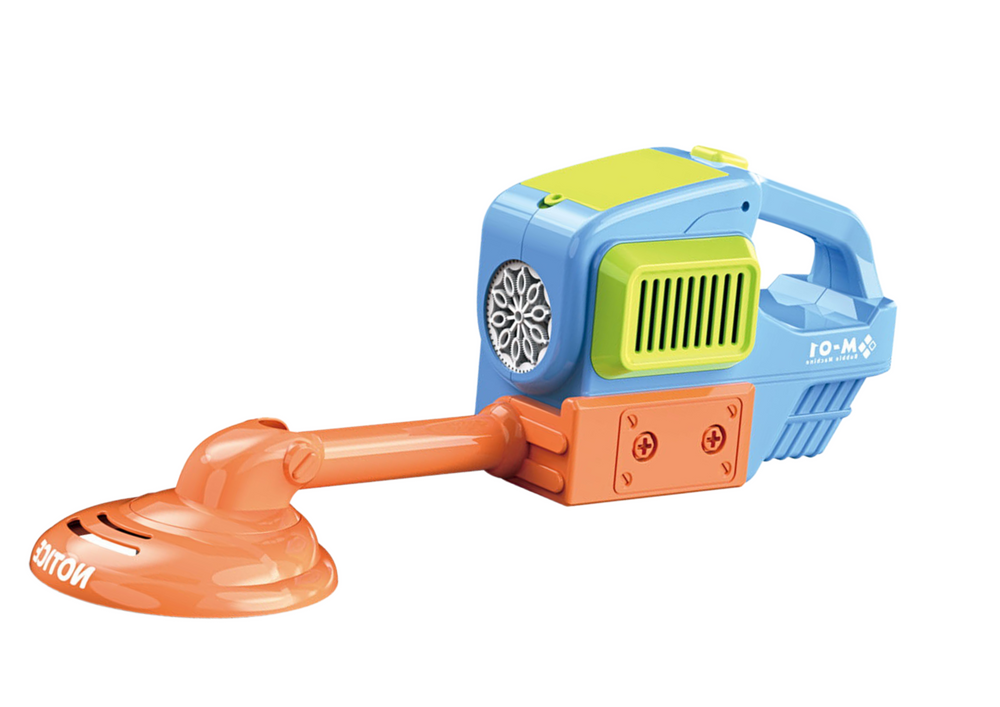 Muilo burbulų žoliapjovė trimeris, mėlynas