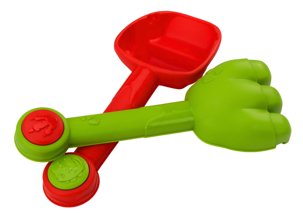 Smėlio žaislų rinkinys su kibirėliu ir dušu