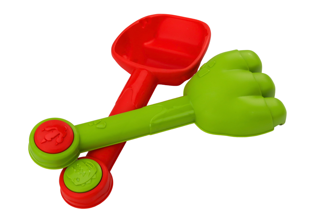 Smėlio žaislų rinkinys su dinozaurų motyvais